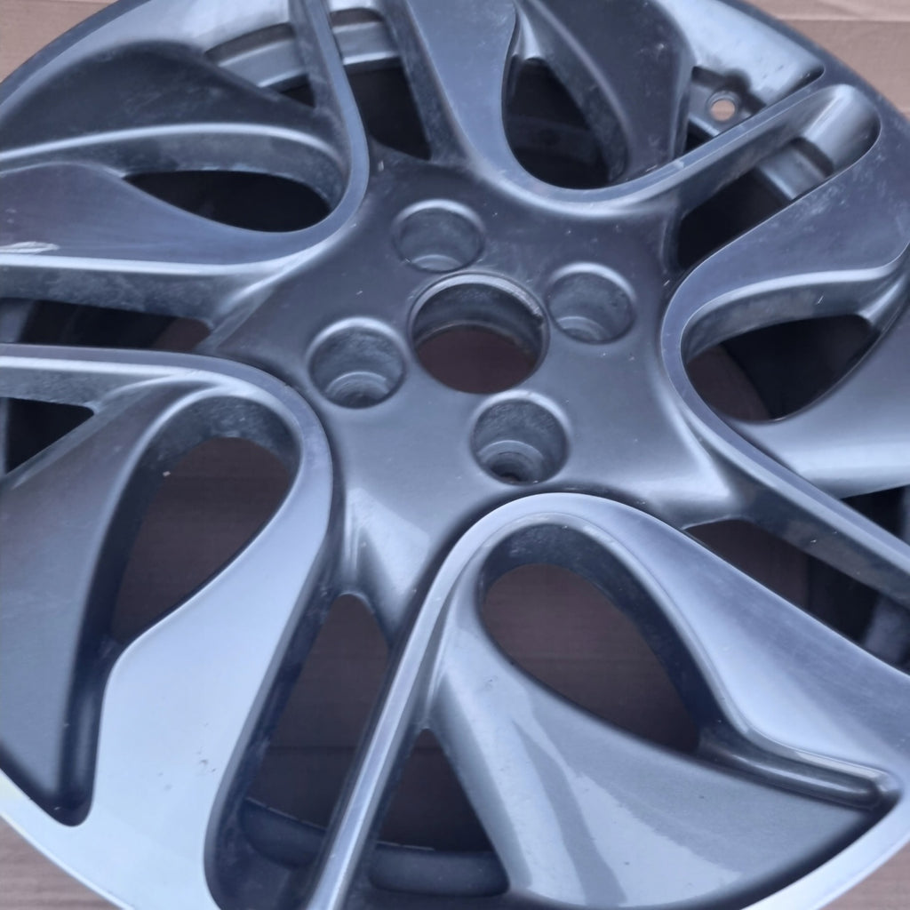 1x Alufelge 17 Zoll 7.0" 4x100 44ET Glanz Graphit 403000803R Mg Captur Clio FEL5122850777mg