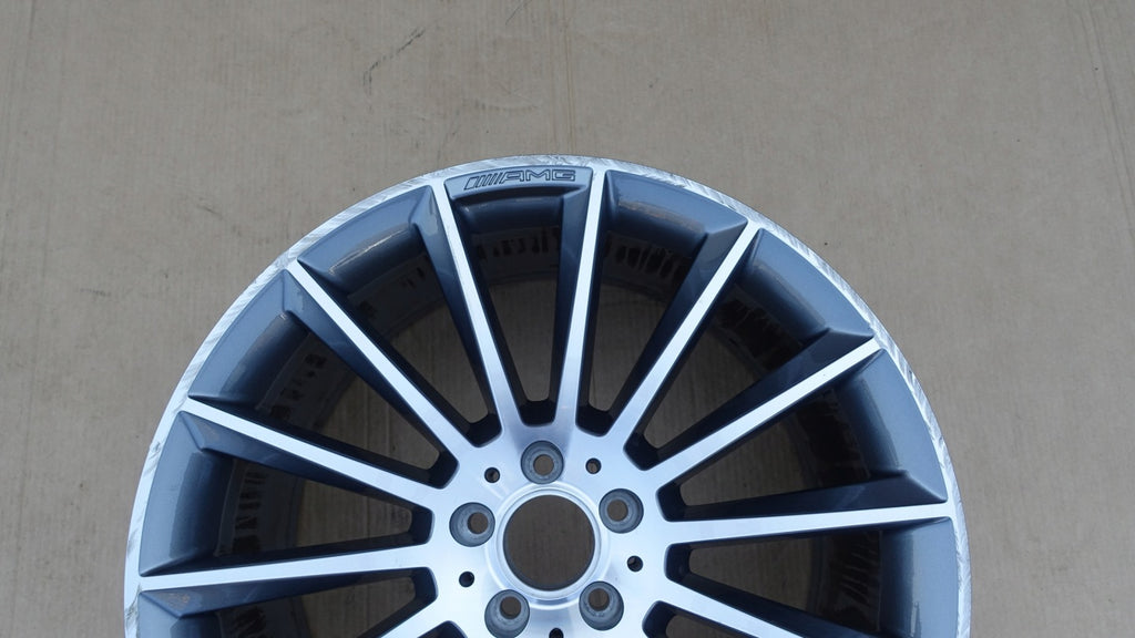 1x Alufelge 21 Zoll 10.0" 5x112 54ET Glanz Graphit A1674013400 Mercedes-Benz Gle FEL4210533207xm