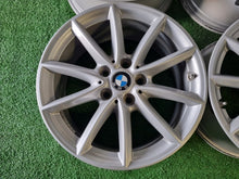 Laden Sie das Bild in den Galerie-Viewer, 4x Alufelge 17 Zoll 7.5" 5x112 52ET Glanz Silber 6856061 BMW 2 F45 Rim Wheel FEL6732030056sg