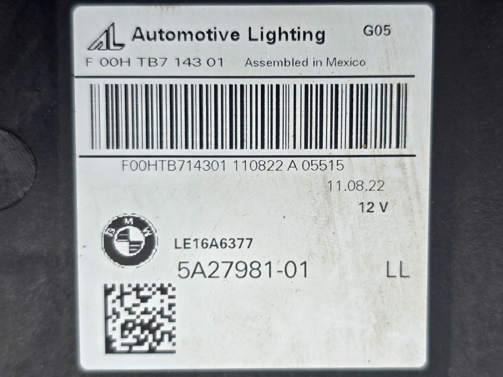 Frontscheinwerfer BMW X5 G05 5A27981-01LL Links Scheinwerfer Headlight SCH5116959449ga