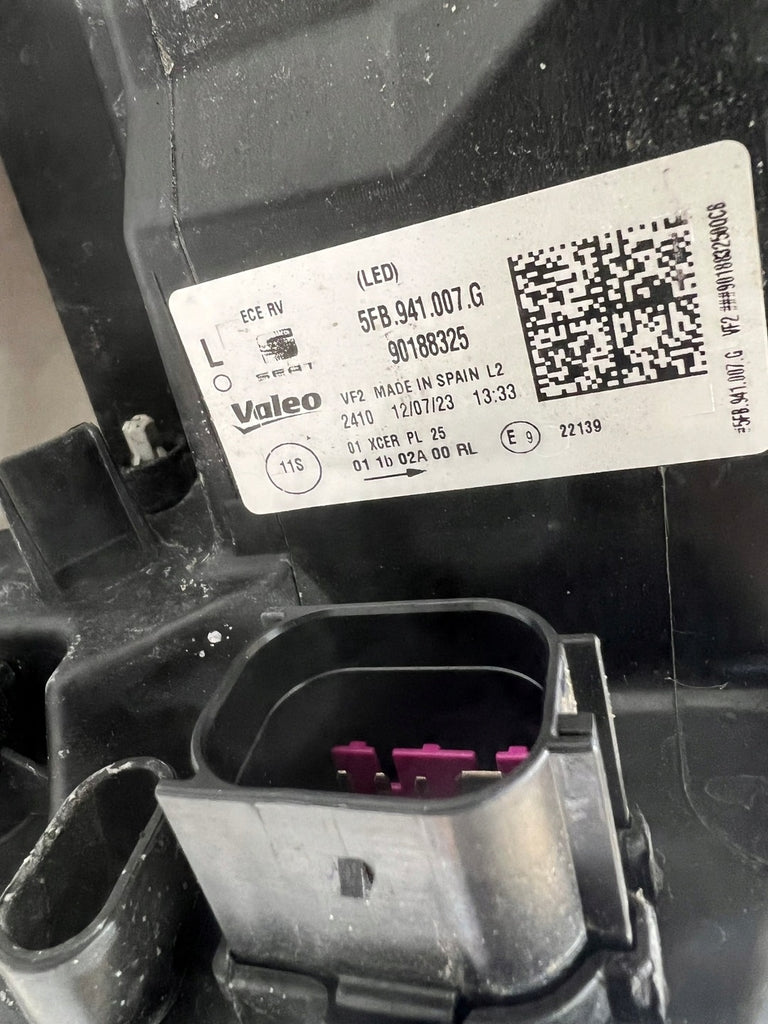 Frontscheinwerfer Seat Leon 5FB941007 Full LED Links Scheinwerfer Headlight