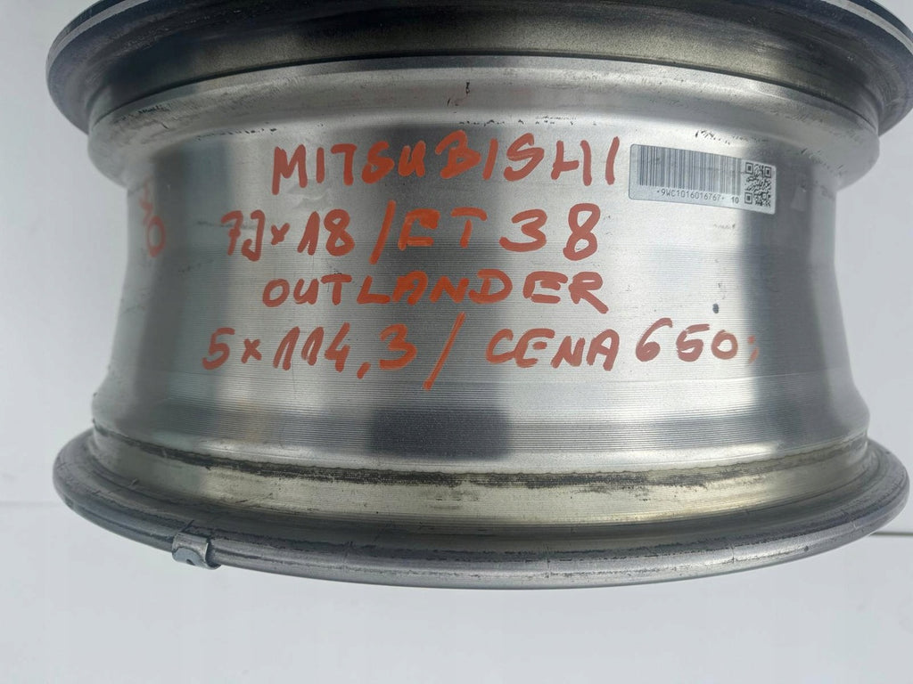 1x Alufelge 18 Zoll 7.0" 5x114.3 38ET 4250D659 Mitsubishi Outlander Rim Wheel