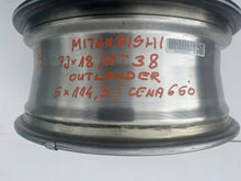 Laden Sie das Bild in den Galerie-Viewer, 1x Alufelge 18 Zoll 7.0&quot; 5x114.3 38ET 4250D659 Mitsubishi Outlander Rim Wheel