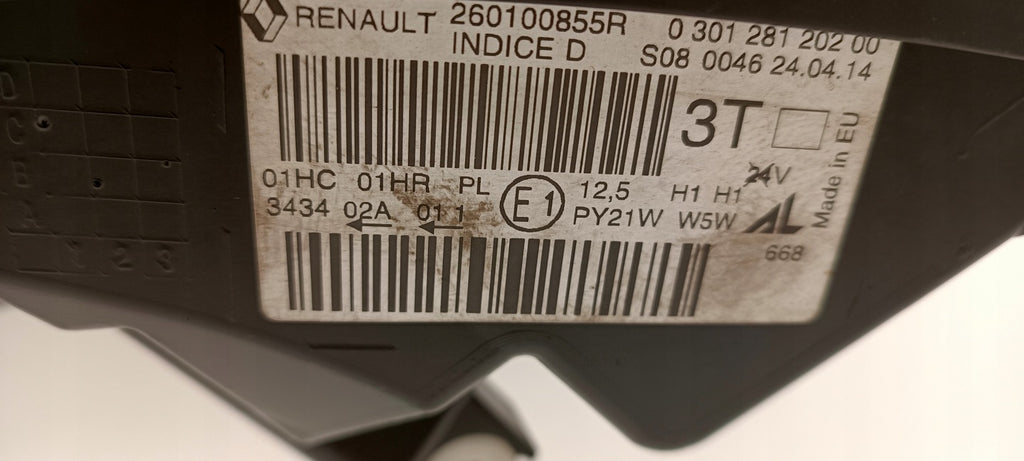 Frontscheinwerfer Renault Captur I 260100855R Rechts Scheinwerfer Headlight SCH5826727566rx