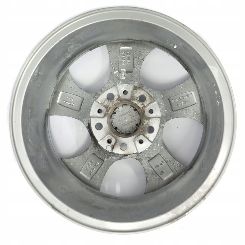 1x Alufelge 16 Zoll 7.0" 5x120 31ET Glanz Silber 6795805 BMW E91 F30 E90 FEL9415258549lq