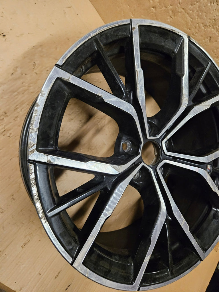 1x Alufelge 19 Zoll 8.0" 5x112 30ET Glanz Schwarz 8747234 BMW 5 G31 G30 FEL3389144532or