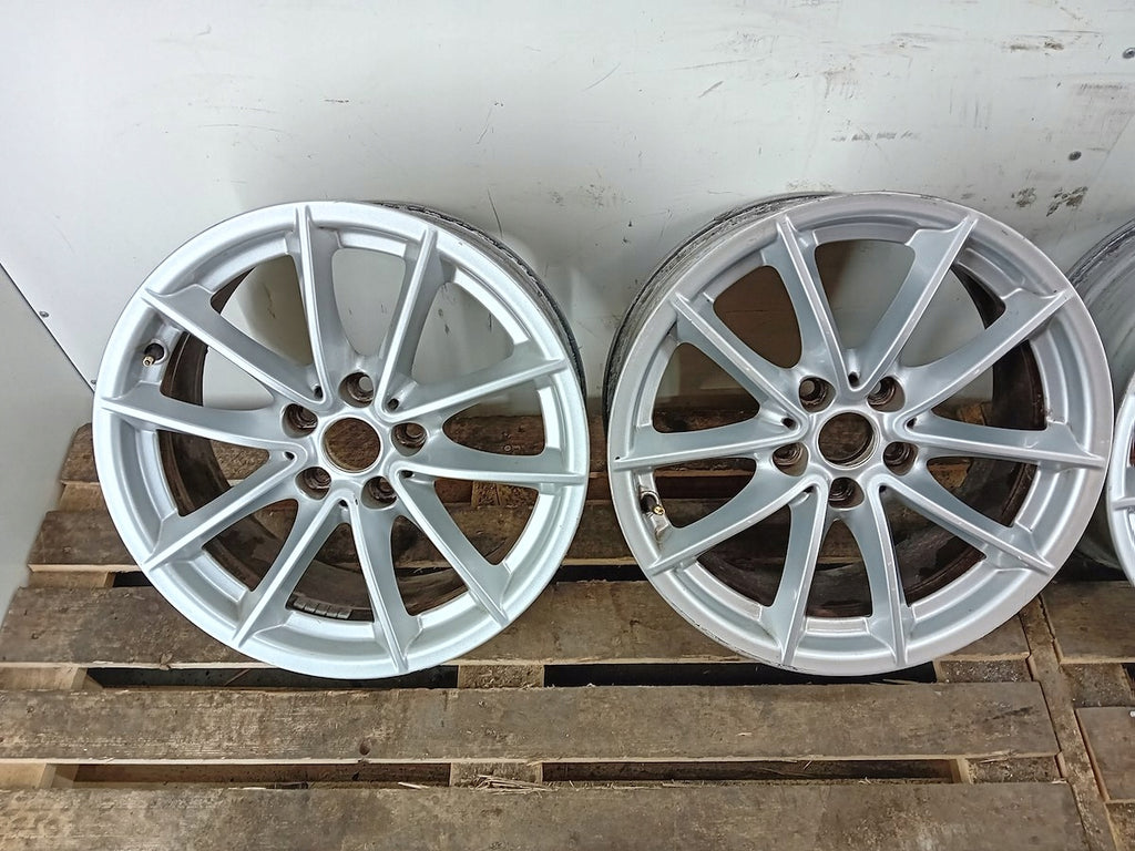 4x Alufelge 17 Zoll 7.5" 5x112 27ET Silber 6868217 BMW G30 Rim Wheel FEL7905861188hk