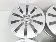 Laden Sie das Bild in den Galerie-Viewer, 4x Alufelge 17 Zoll 7.0" 5x112 48 5ET Silber A2054012100 Mercedes-Benz W205 W204 FEL3574033558jo