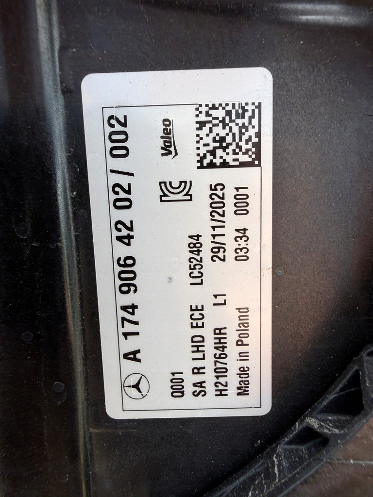 Frontscheinwerfer Mercedes-Benz Cla A1749064202 Links Scheinwerfer Headlight SCH2672266895of