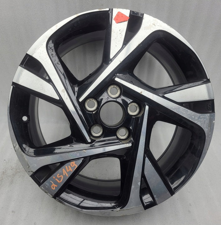 1x Alufelge 18 Zoll 7.0" 5x114.3 50ET Glanz Schwarz 42611-YP360 Toyota C-Hr FEL3273141988rq