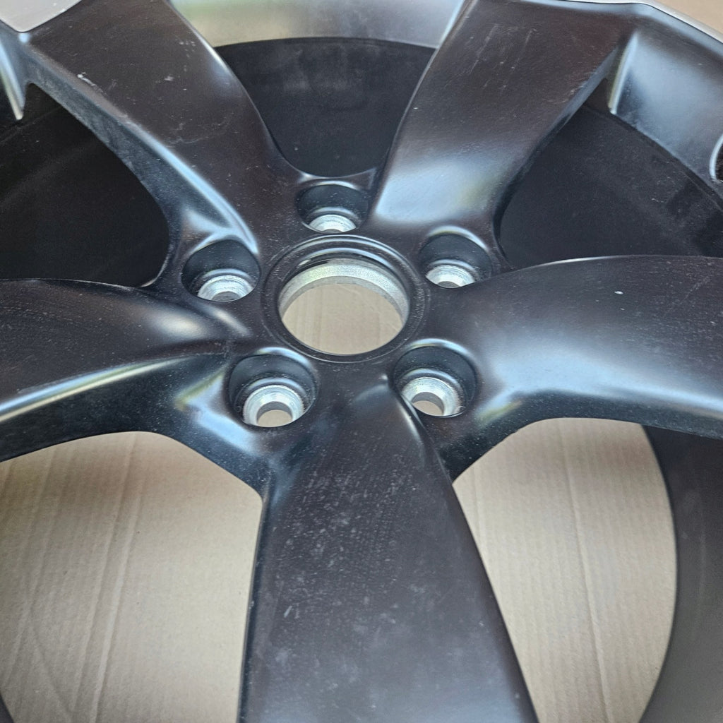 1x Alufelge 18 Zoll 8.0" 5x112 46ET Matt Schwarz 8V0601025AN Audi A3 Rim Wheel FEL9033519055cf