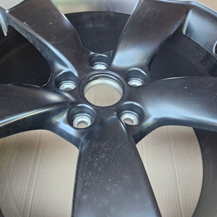 1x Alufelge 18 Zoll 8.0" 5x112 46ET Matt Schwarz 8V0601025AN Audi A3 Rim Wheel FEL9033519055cf