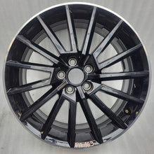 Laden Sie das Bild in den Galerie-Viewer, 1x Alufelge 17 Zoll 7.0" 5x100 46ET Glanz Schwarz 5JA601025AL Skoda Fabia I FEL9899902044nz