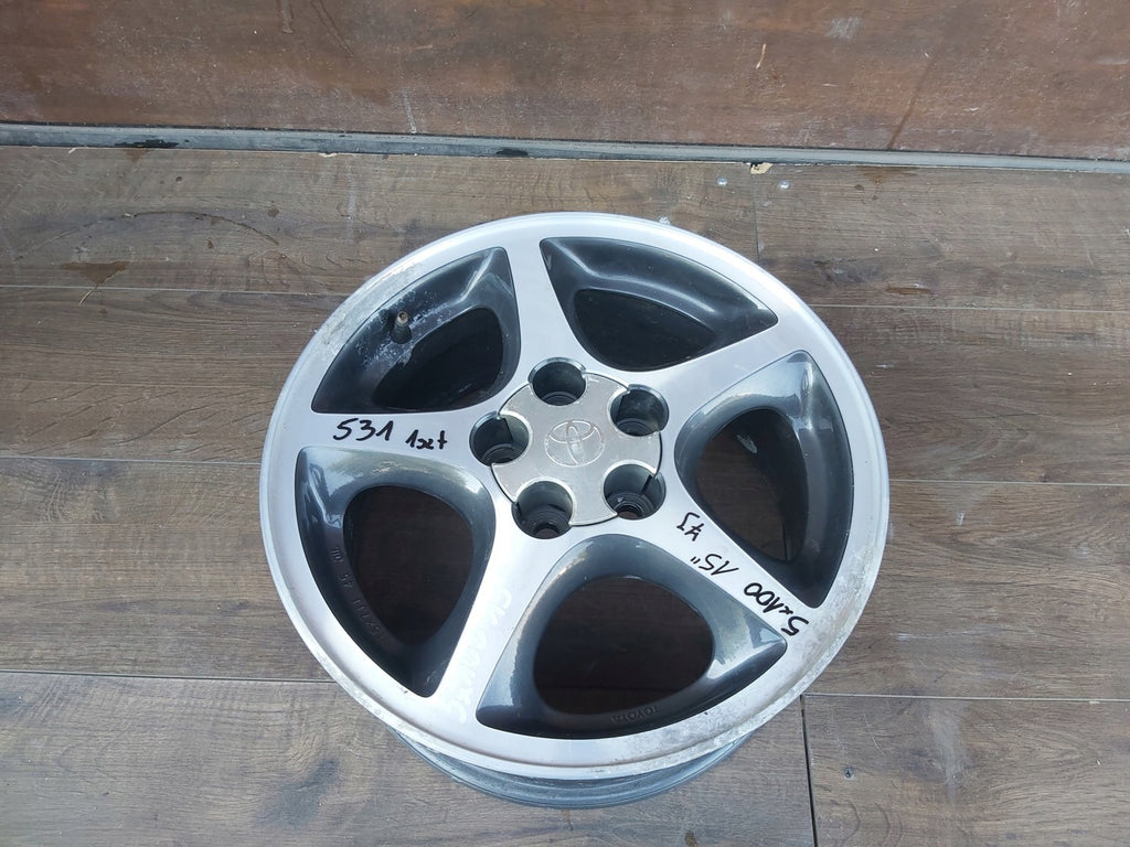1x Alufelge 15 Zoll 7.0" 5x100 Toyota Avensis Celica Carina Rim Wheel