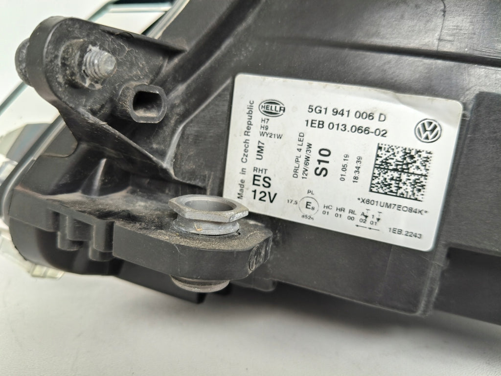 Frontscheinwerfer VW Golf VII 5G1941006D LED Rechts Scheinwerfer Headlight SCH8907364417hl