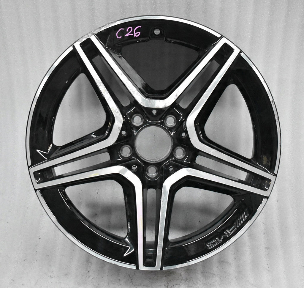 1x Alufelge 18 Zoll 7.5" 5x112 49ET A1774011500 Mercedes-Benz Cla C118 Rim Wheel