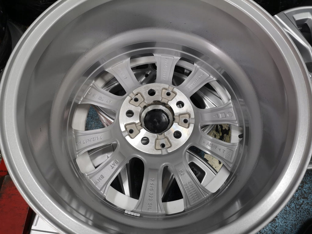 4x Alufelge 17 Zoll 7.5" 5x112 30ET Glanz Silber 7915323 BMW G20 Rim Wheel FEL1463789677kt