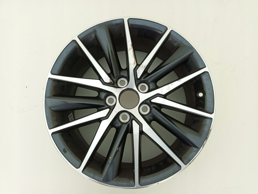 1x Alufelge 18 Zoll 8.0" 5x114.3 50ET Glanz 42611-33F90 Toyota Camry Rim Wheel FEL8247805778qi
