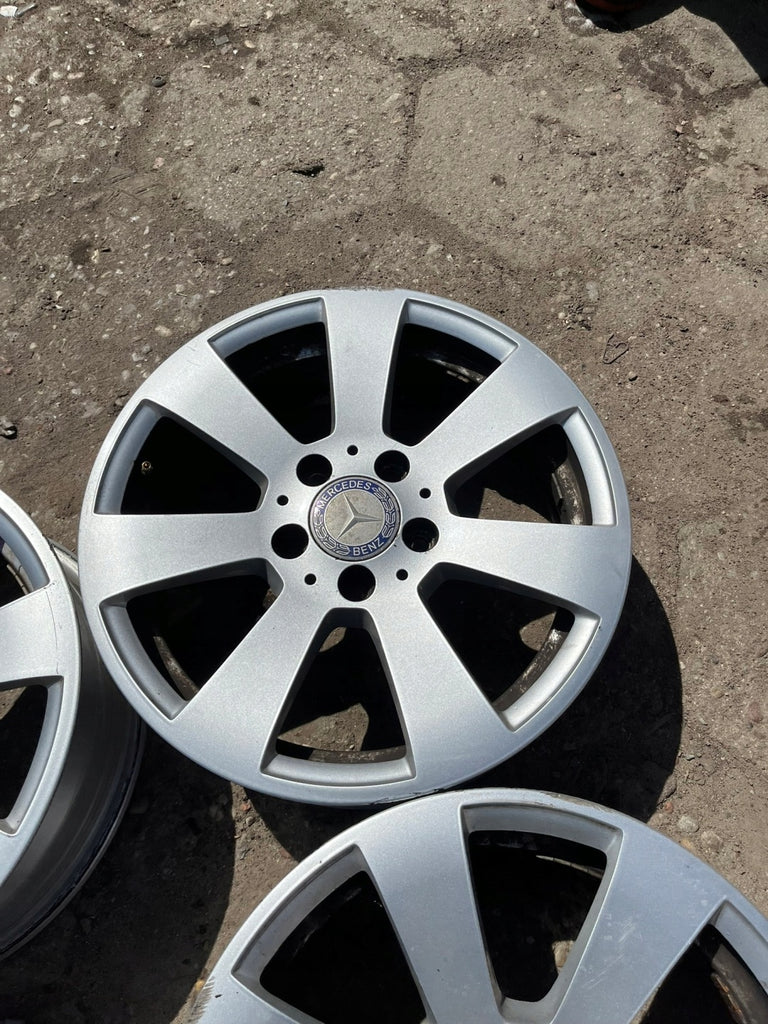 4x Alufelge 16 Zoll 6.0" 5x112 39ET A2044011002 Mercedes-Benz W204 Rim Wheel FEL3060309090ly