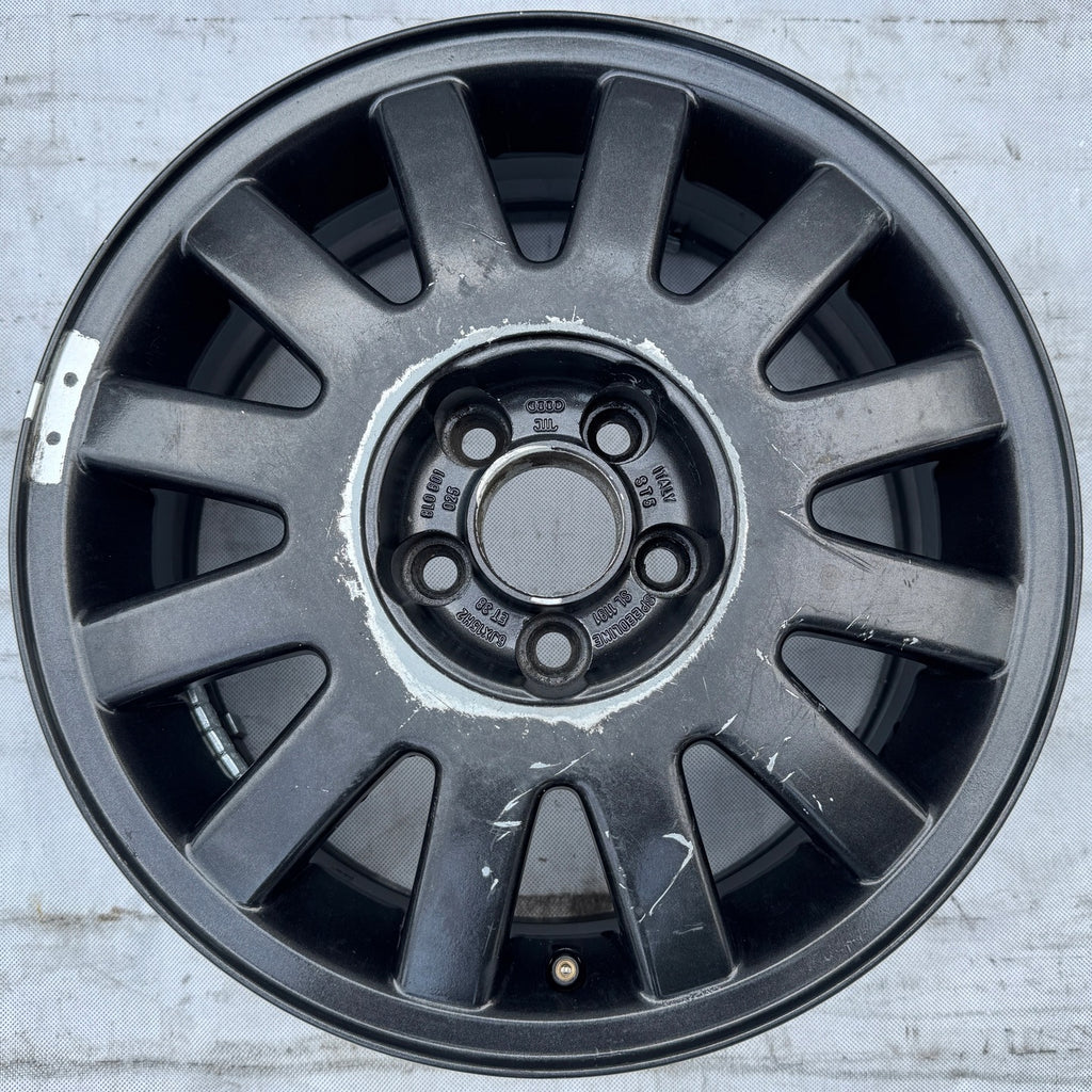 1x Alufelge 15 Zoll 6.0" 5x100 38ET 8L0601025 Audi Rim Wheel