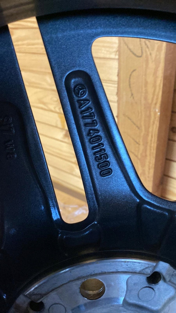 1x Alufelge 18 Zoll 7.5" 5x112 49ET A1774011500 Mercedes-Benz W177 Rim Wheel