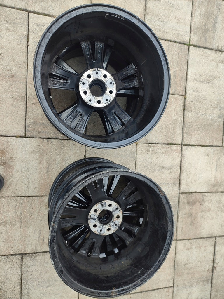 4x Alufelge 17 Zoll 7.5" 5x112 Schwarz BMW F39 X1 F48 Rim Wheel FEL8087745572zu