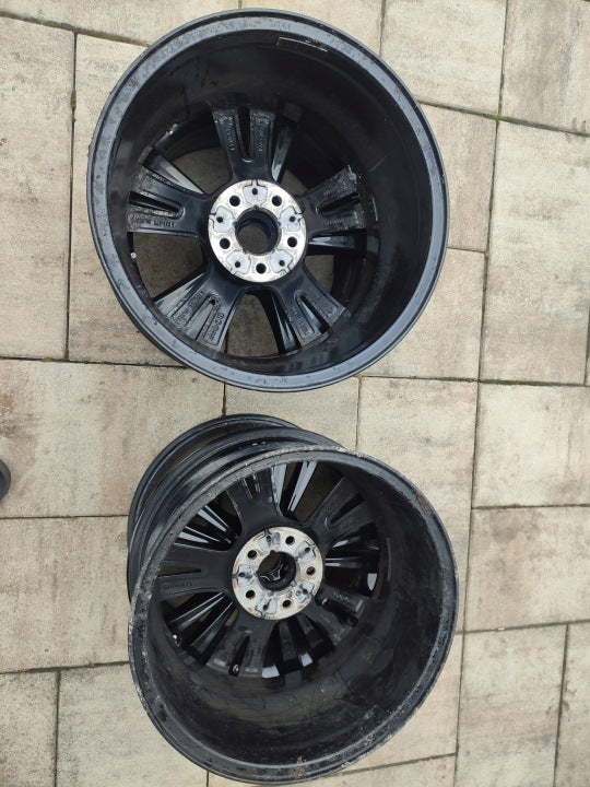 4x Alufelge 17 Zoll 7.5" 5x112 Schwarz BMW F39 X1 F48 Rim Wheel FEL8087745572zu