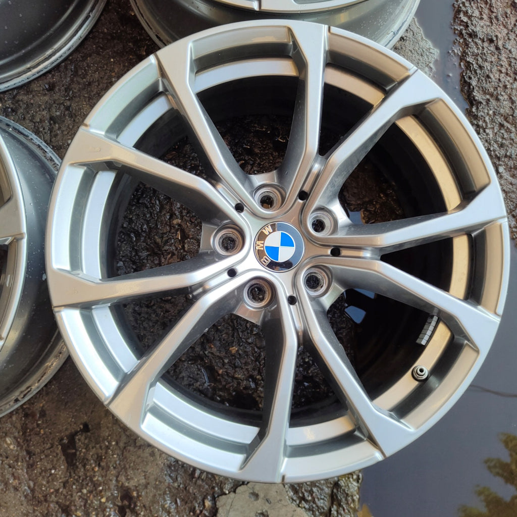 4x Alufelge 17 Zoll 7.5" 5x112 30ET Glanz Grau 6883518 BMW Rim Wheel FEL7470211147xp