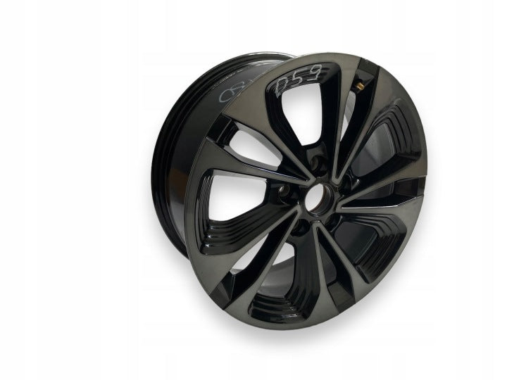 1x Alufelge 17 Zoll 7.0" 5x114.3 48ET Glanz 403001015R Renault Captur Rim Wheel FEL6207503015ju