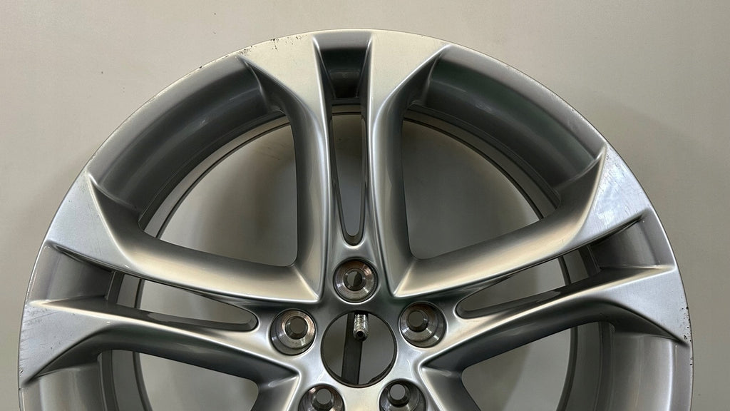 1x Alufelge 18 Zoll 8.0" 5x108 27ET Glanz Silber 9688278377 Peugeot Rim Wheel