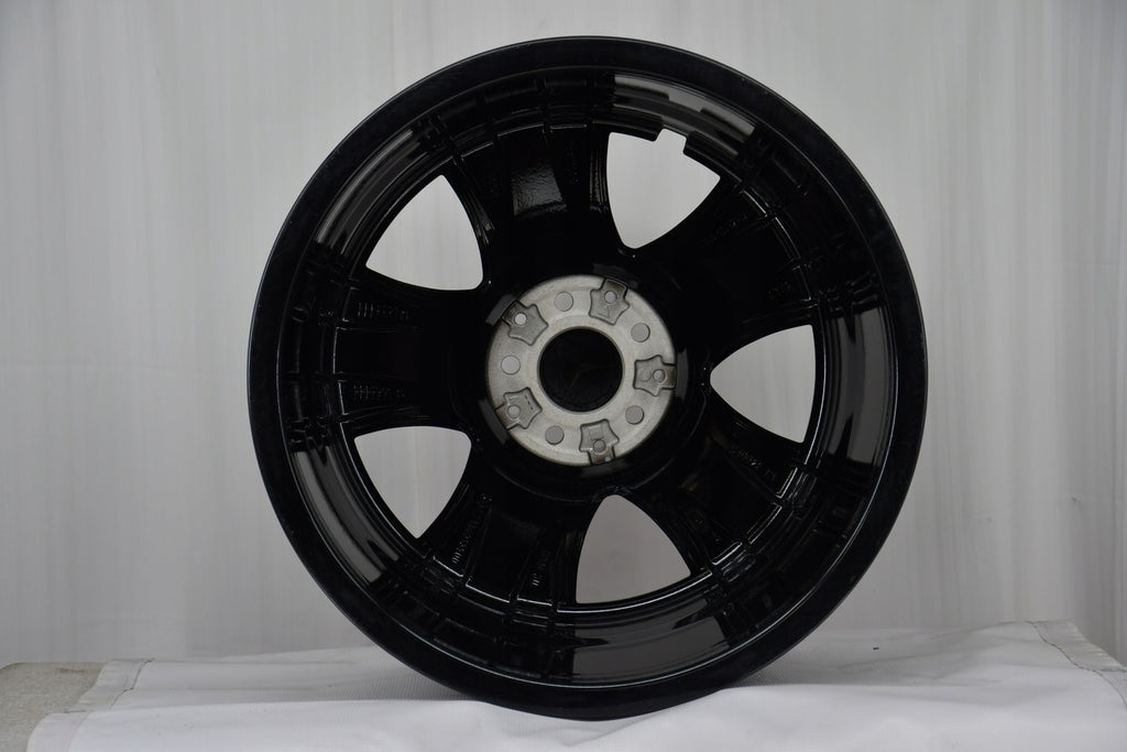 4x Alufelge 18 Zoll 8.0" 5x112 43ET Glanz Schwarz A2134013700 Mercedes-Benz
