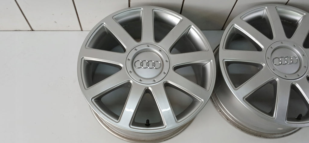 4x Alufelge 17 Zoll 7.5" 5x112 43ET Glanz Silber 8D0601025AD Audi C5 A4 B6 B7 FEL6808013507dt