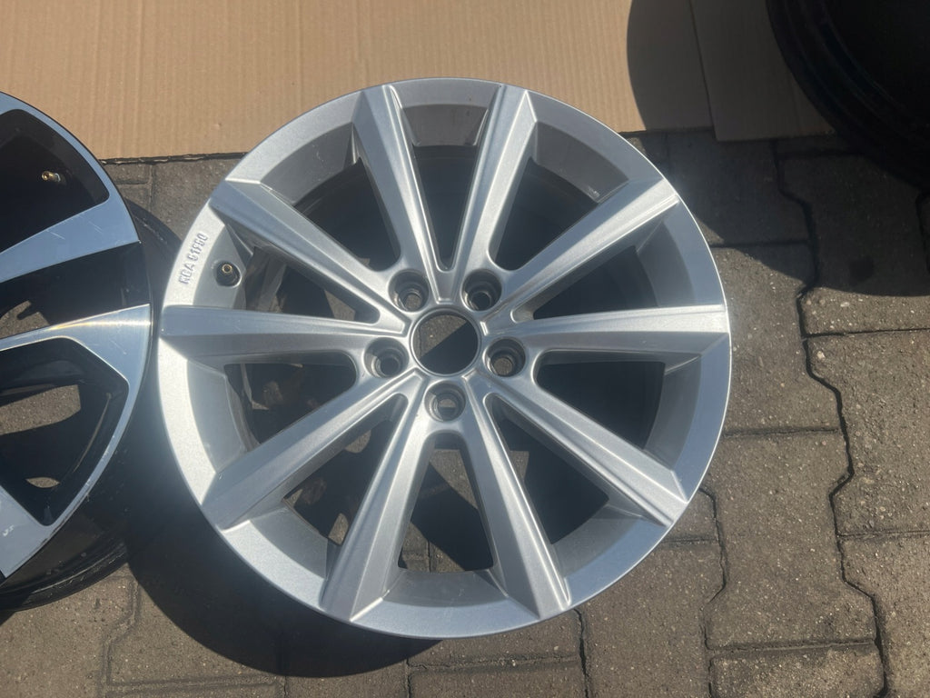 1x Alufelge 16 Zoll 6.0" 5x100 2GM071496 VW T Cross T-Cross Rim Wheel FEL4331743409ue