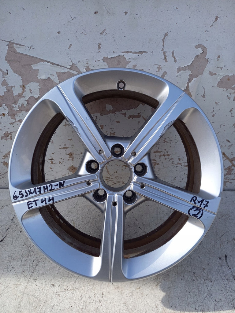 1x Alufelge 17 Zoll 6.5" 5x112 A1774011200 Mercedes-Benz Rim Wheel