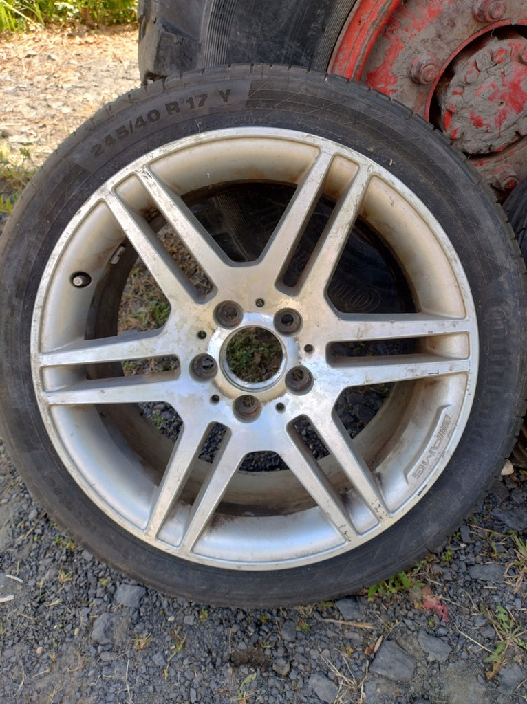 1x Alufelge 17 Zoll 7.5" 5x112 A2044014502 Mercedes-Benz W204 Rim Wheel FEL9509758070ys