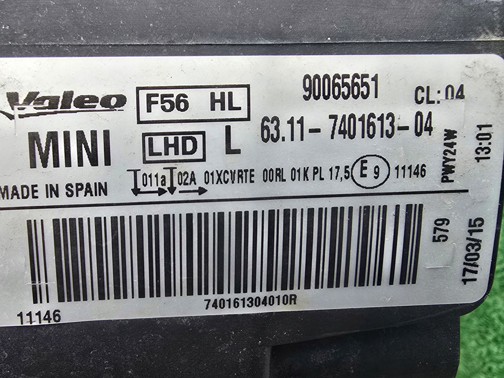 Frontscheinwerfer Mini F56 7401613-04 Links Scheinwerfer Headlight SCH4143108170nj