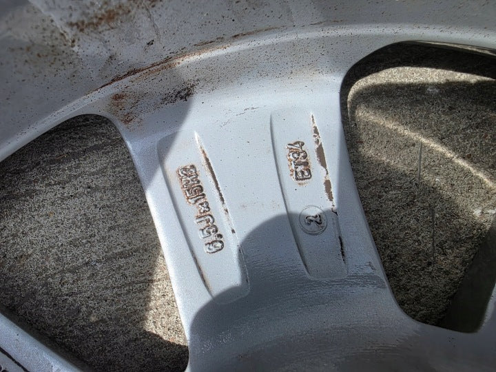 1x Alufelge 15 Zoll 6.5" 5x100 34ET Glanz Silber 8X0601025 Audi A1 I Rim Wheel FEL9738147333jn