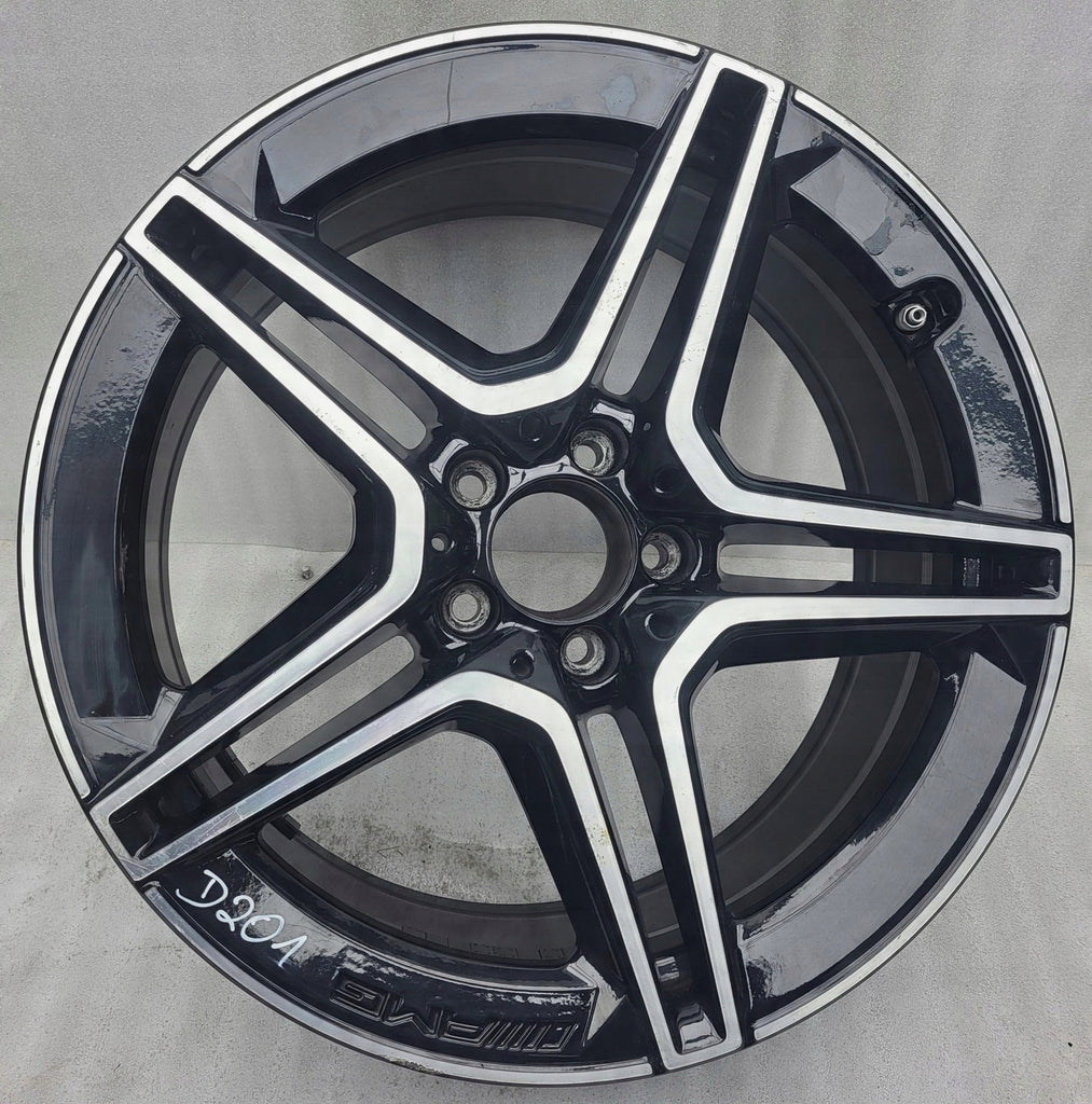 1x Alufelge 19 Zoll 8.0" 5x112 38ET A2534015300 Mercedes-Benz Glc C253 Rim Wheel FEL9991055828sg