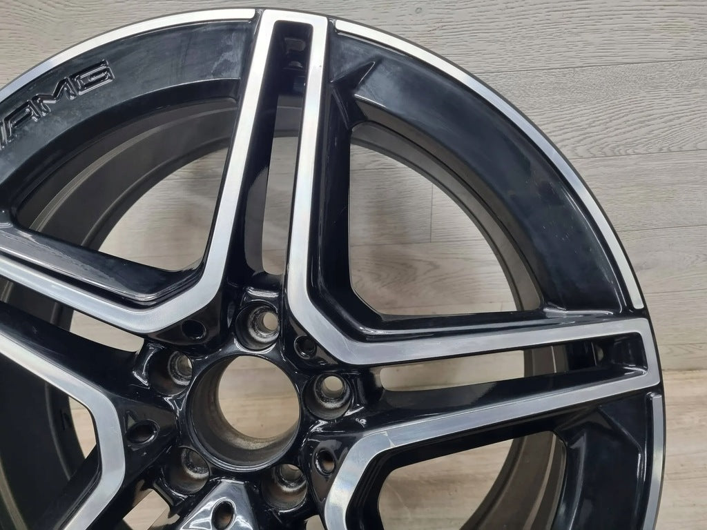 1x Alufelge 19 Zoll 8.0" 5x112 38ET A2534015300 Mercedes-Benz Glc Amg Rim Wheel FEL5172291150kr