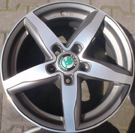4x Alufelge 16 Zoll 7.0" 5x112 42ET KBA47684 Rim Wheel FEL8567938239mf