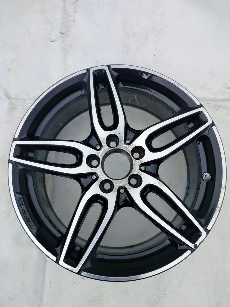 1x Alufelge 18 Zoll 7.5" 5x112 52ET Schwarz A1764010700 Mercedes-Benz Rim Wheel FEL6946578730dj