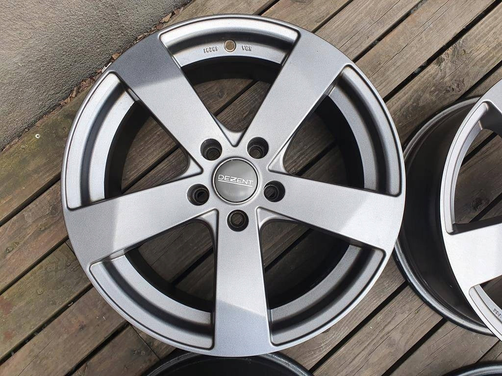 4x Alufelge 17 Zoll 7.5" 5x112 35ET Glanz Silber KBA49291 Audi A4 B8 4 Rim Wheel FEL2373545120du