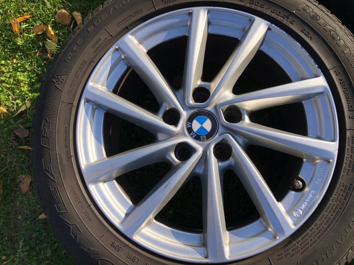 4x Alufelge 16 Zoll 7.0" 5x112 52ET BMW 2 Rim Wheel FEL6127858248zm