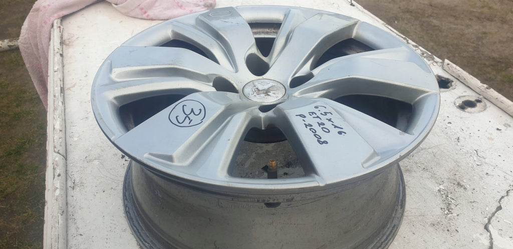 1x Alufelge 16 Zoll 6.5" 4x108 20ET Glanz Graphit 9678398177 Peugeot 2008 FEL4279319219iq