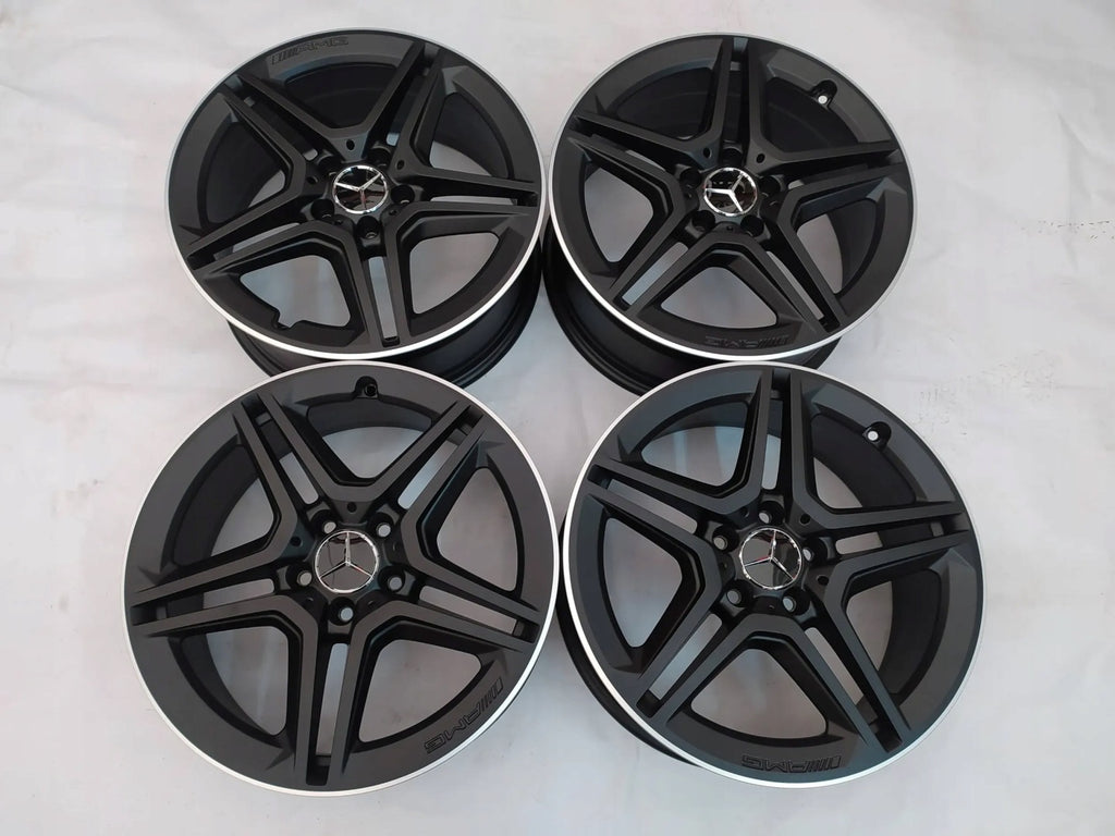 4x Alufelge 18 Zoll 7.5" 5x112 49ET A1774011500 Mercedes-Benz Cla Amg Rim Wheel FEL9114034674yg
