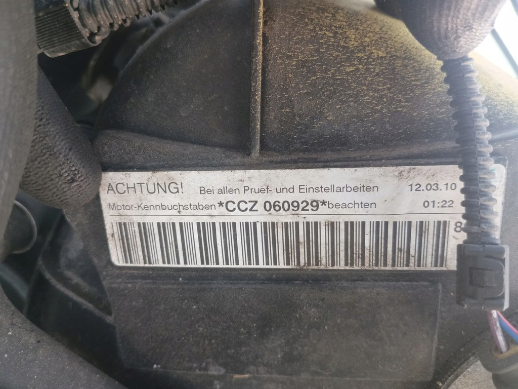 Motor VW Scirocco Golf VI CCZ 2.0 TFSI 162TKm 2010 Benzin Engine Unkomplett