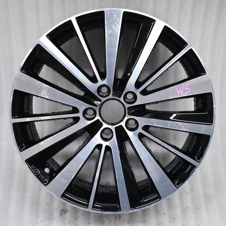 1x Alufelge 18 Zoll 7.5" 5x112 51ET 5C5071498 KBA48336 VW Golf VII Beetle FEL5148444719wt
