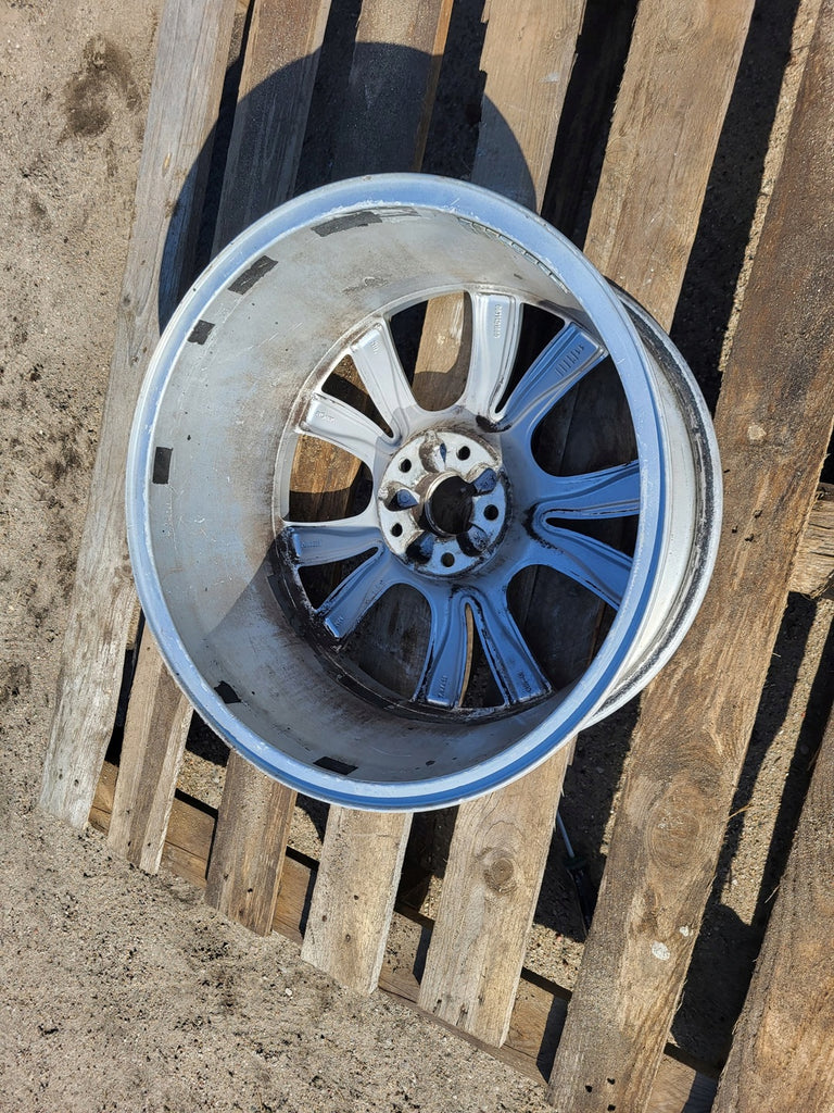 1x Alufelge 18 Zoll 7.5" 5x108 49ET 9671401880 Peugeot Rim Wheel