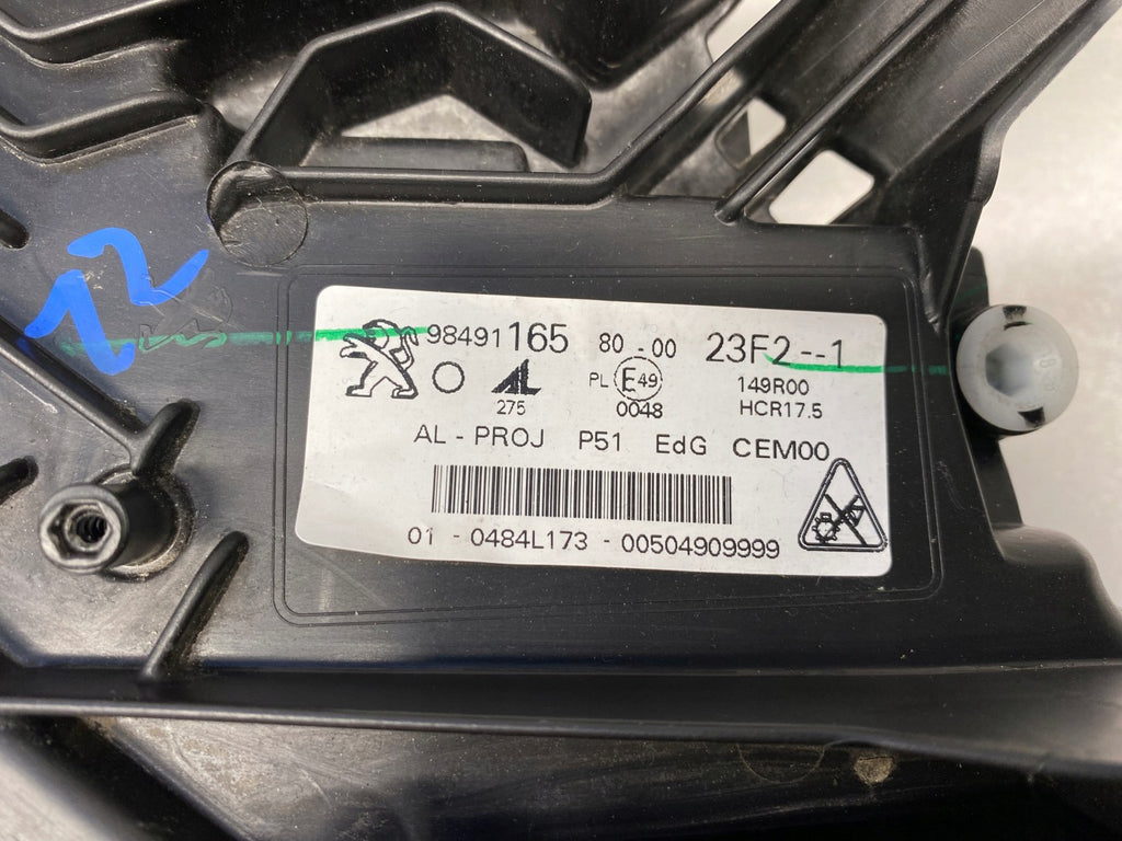 Frontscheinwerfer Peugeot 308 III 9849116580 LED Links Scheinwerfer Headlight SCH7559627620zt