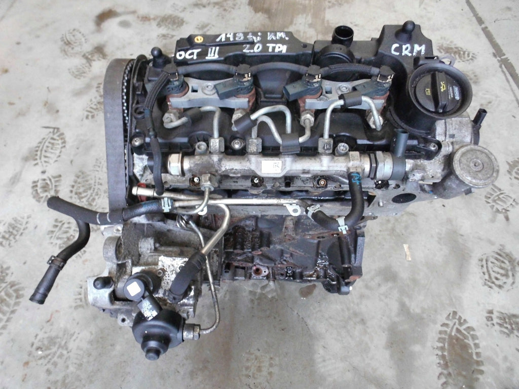 Motor VW Golf VII 5g1 Bq1 Be1 Be2 CRMB 2.0 TDI 150PS 110kW 148TKm Unkomplett